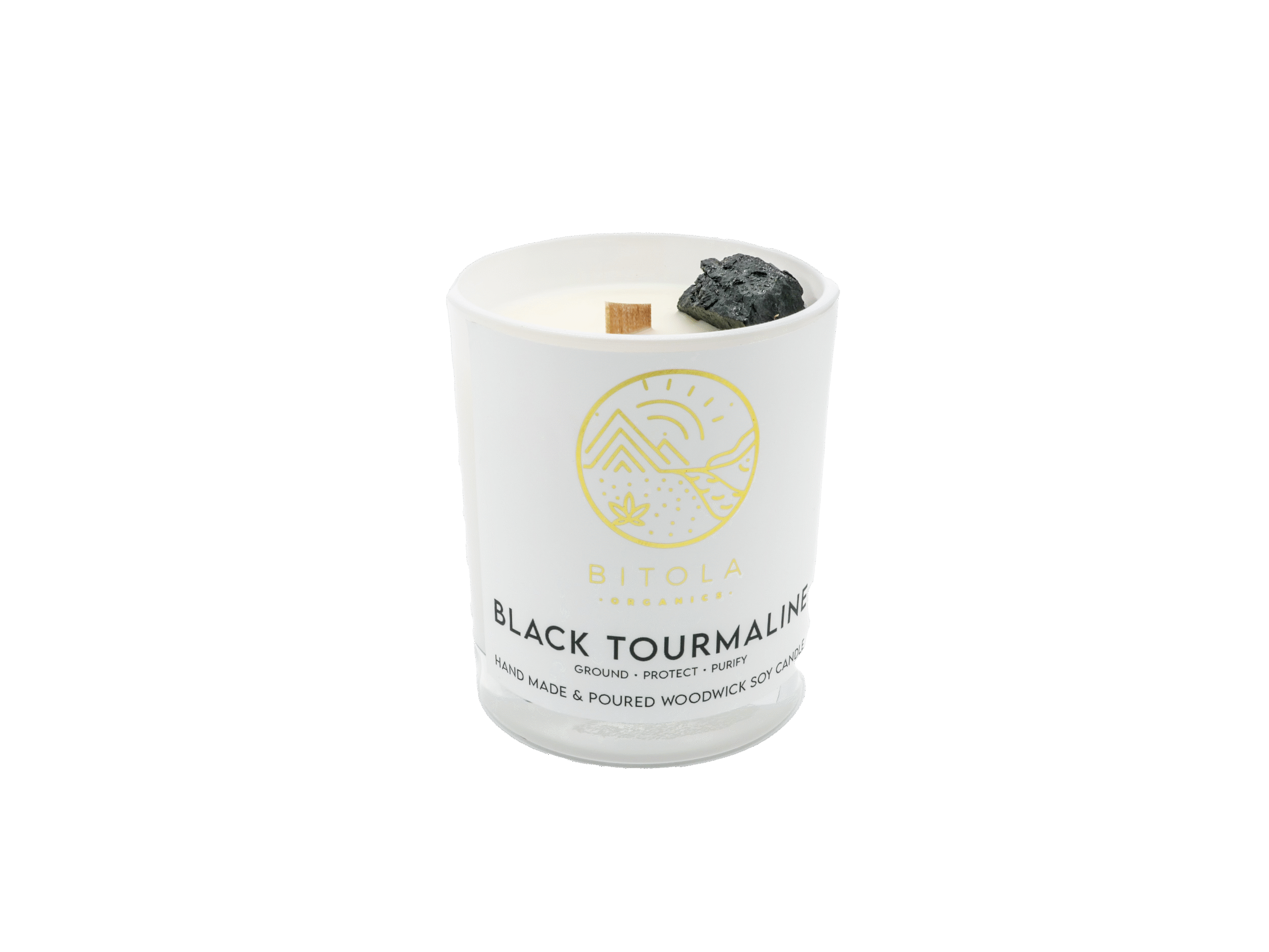 Black Tourmaline Candle