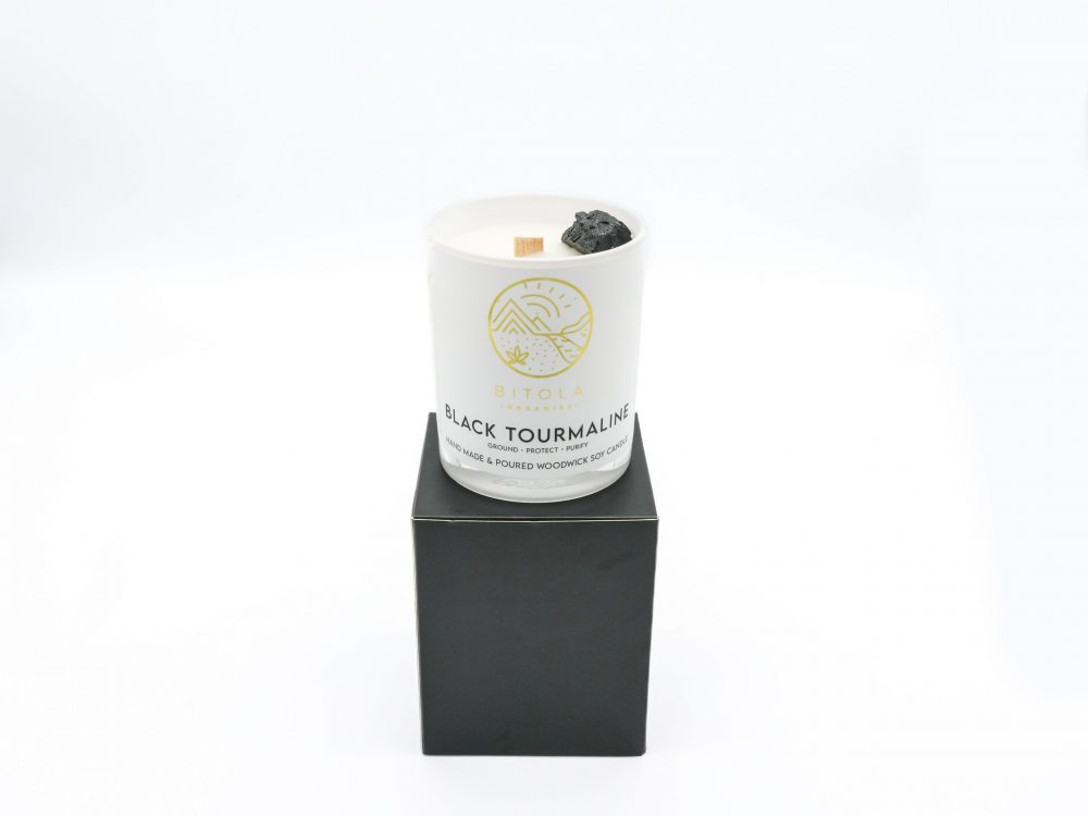 Black Tourmaline Candle - Image 2