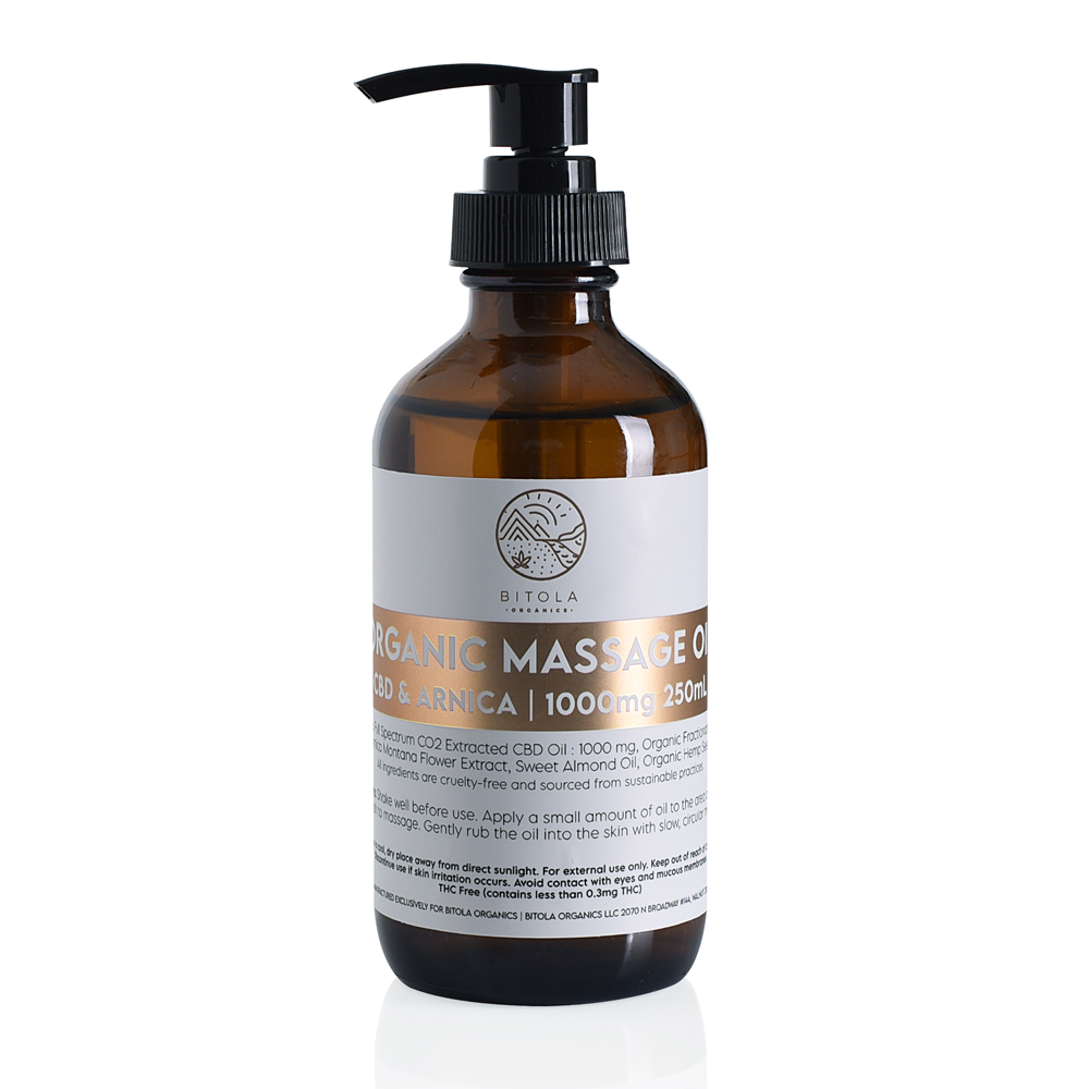 CBD & Arnica Massage Oil 250mL