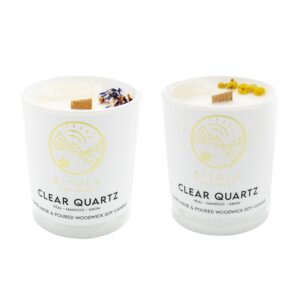 Clear Quartz Candle